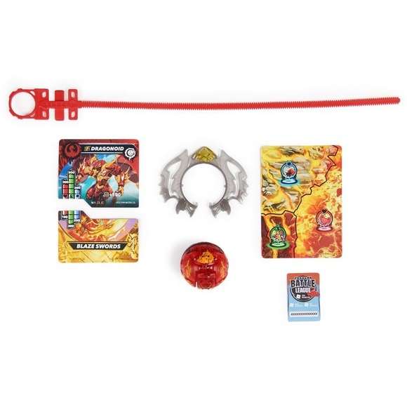 Bakugan Street Brawl Special Attack Red Dragonoid Action Figure - Picture 3 of 7